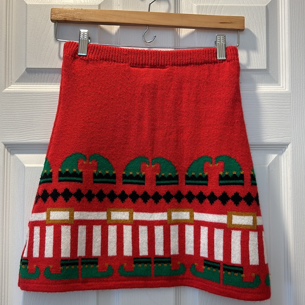 Christmas Sweater Skirt - Picture 2 of 7